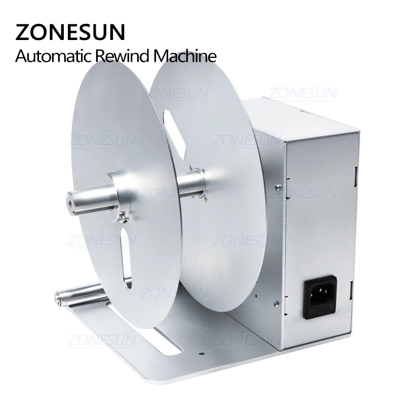 ZONESUN перематыватель этикеток для одежды этикетка стирки штрих-кода ценник