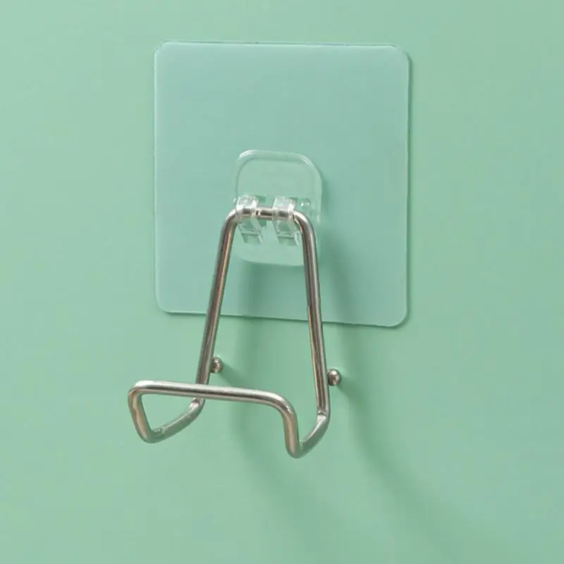 

Stainless Steel Multi-functional Strong Hook Self Adhesive Drain Drying Racks Kitchen Wall Hooks Sink Accessories Storage Holder