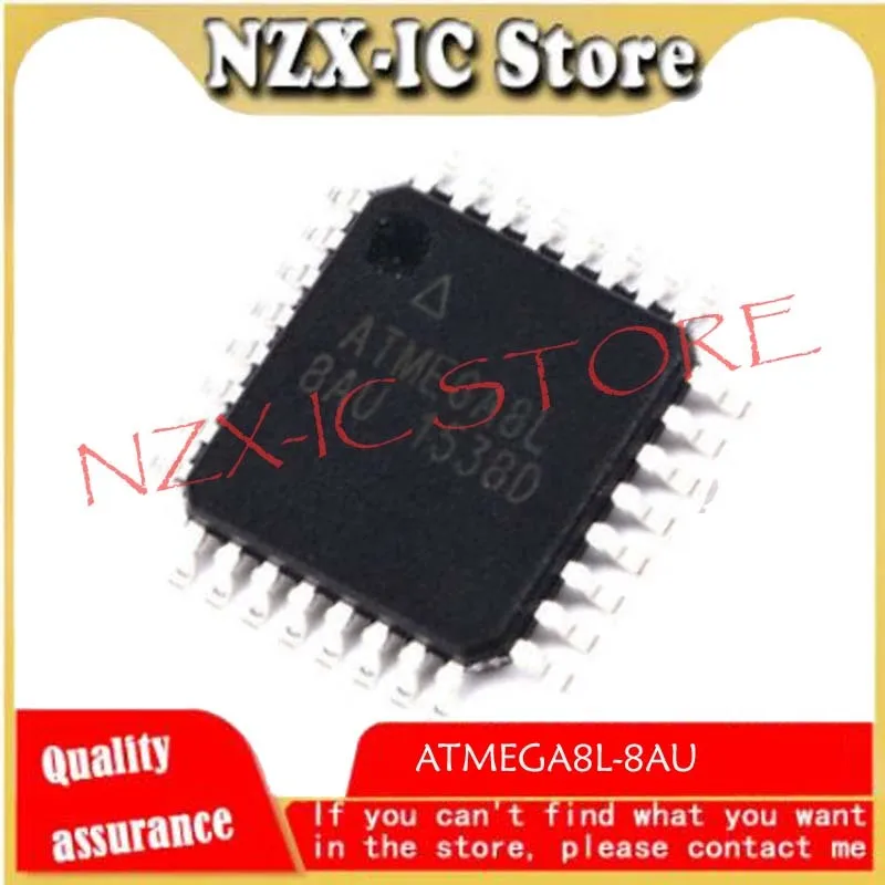 50PCS ATMEGA8L-8AU QFP ATMEGA8L TQFP32 программируемая вспышка | Электронные компоненты и