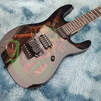 2022 years george lynch signature guitar custom shop skull and cobra top electric guitar free shipping