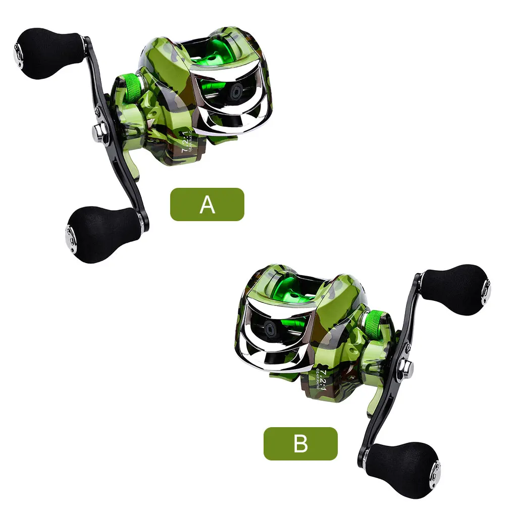 

18 1 Ball-bearing Fishing Reel Seawater Freshwater Baitcasting Spinning Fishing Spool DW125L Left-handed