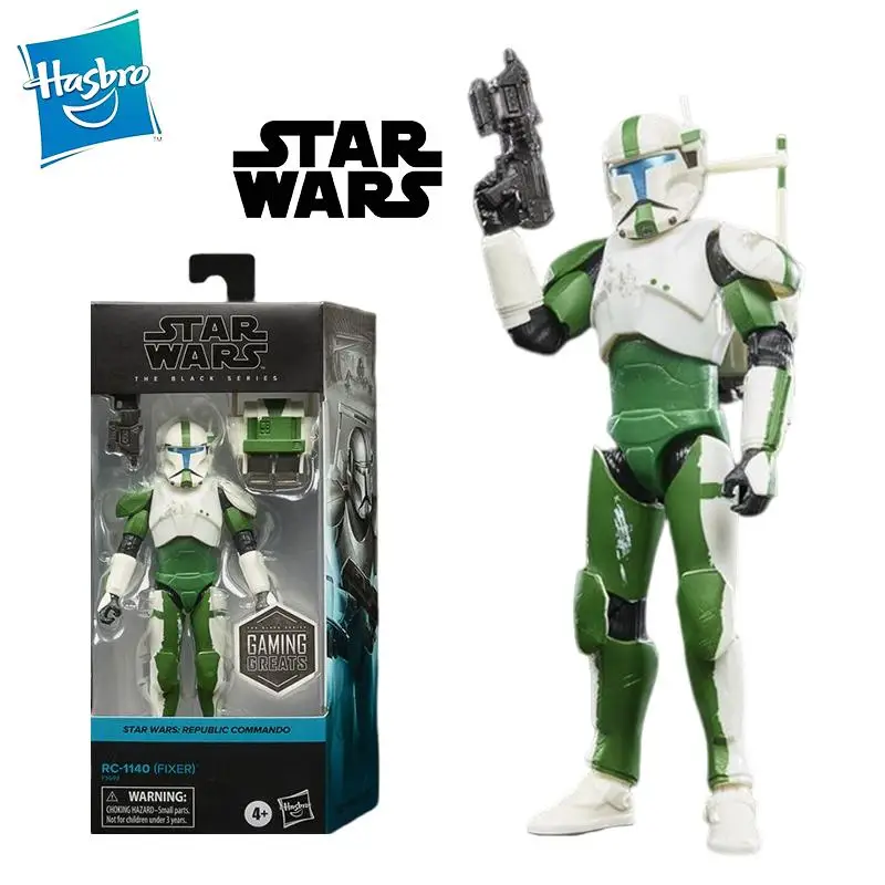 

Hasbro The Black Series Star Wars Gaming Greats Republic Commando RC-1140(FIXER) 6 Inches Original Action Figure Kid Toy Gift