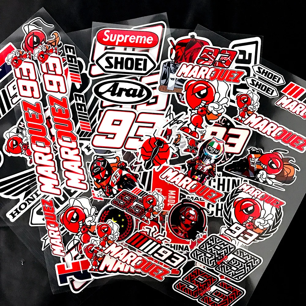 

Светоотражающие наклейки для мотоцикла и автомобиля Honda, полный набор 18 см x 27 см