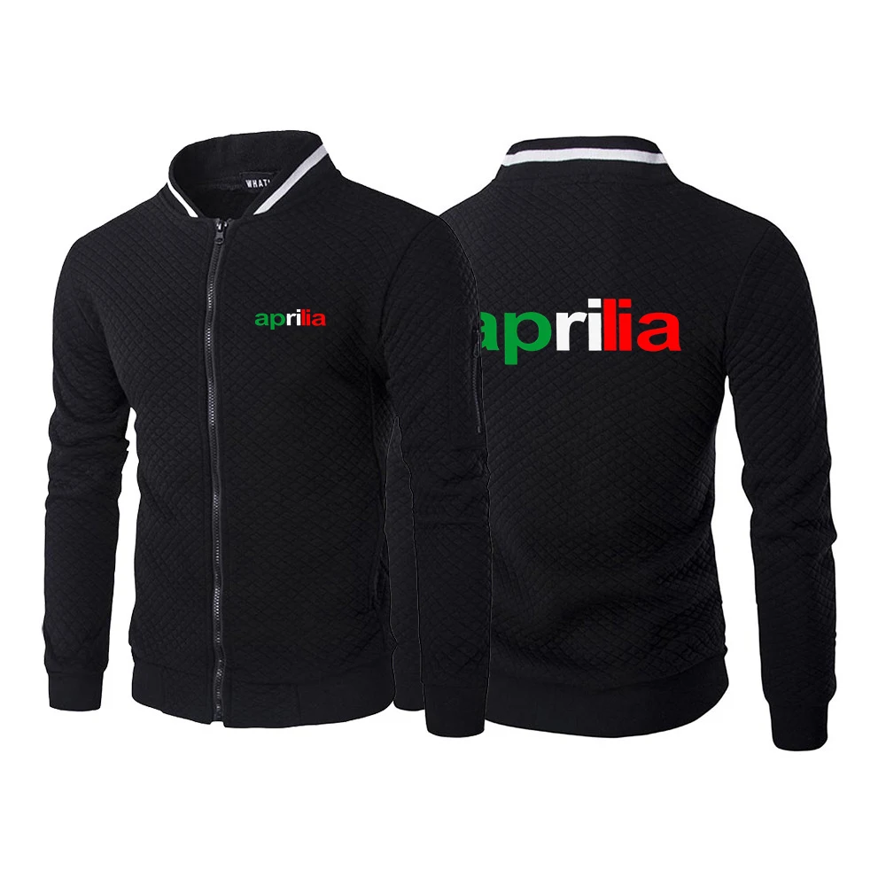 

Motorcycle Aprilia Print Men's Hoodies 2021Sweatshirts Patchwork Hoody Fleece Tracksuit Male Warm Hooded Zipper Sportswear
