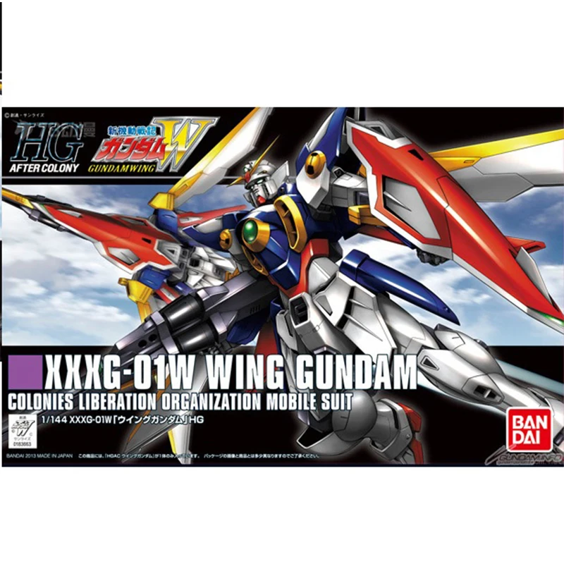 Фото Конструктор Bandai HG 1/144: Гандам W (Wing Zero, Deathscythe Heavyarms, Sandrock, Shenlong, Altron) — Аниме-фигурка робота, пластиковая модель для сборки №5