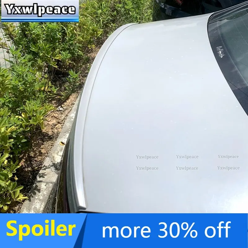 

For Audi A6 C7 Trunk Spoiler 2012-2018 High Quality ABS Material Primer Color Car Tail Wing Decoration Rear Trunk Lip Wing