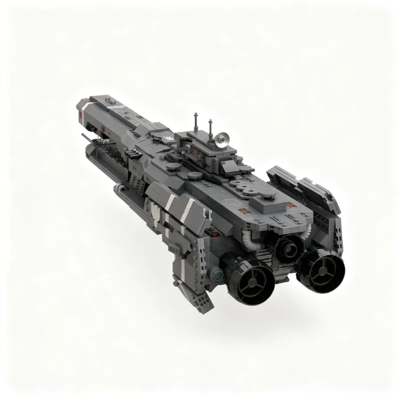 Фото 2860 деталей MOC Космический тяжелый фрегат класса 
