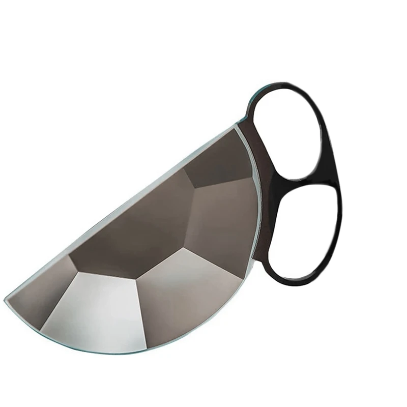 

BEAU-Camera Filters,Handheld Kaleidoscope Prism Lens 150Mm Semicircular Glass Filter FX Filter For All Cameras