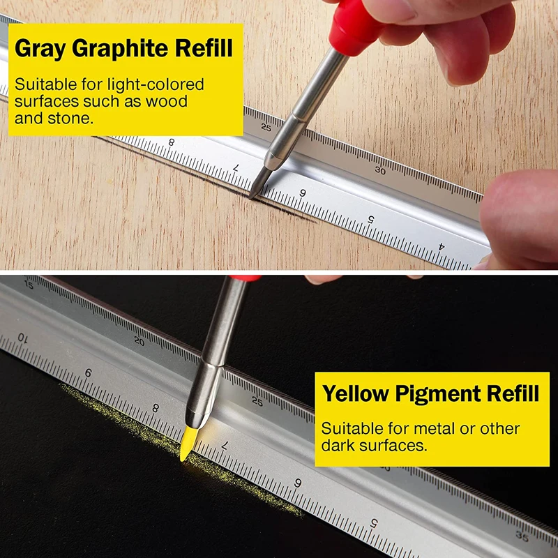 Твердый плотничный карандаш Деревообрабатывающие инструменты механический 3