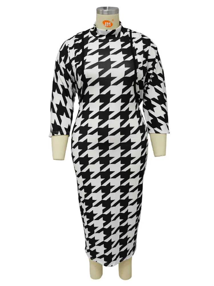 Plus Size Dress Sets Two Piece Outfits Maxi Dresses and Out Wear Sexy Matching Suit Fall Clothes Whole 3xl 4xl 5xl 6xl
