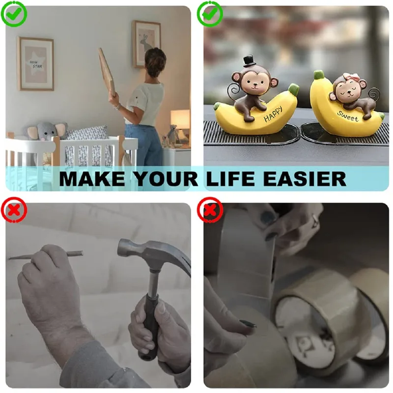 Двусторонняя клейкая лента двусторонняя прозрачный пластырь из ПВХ для