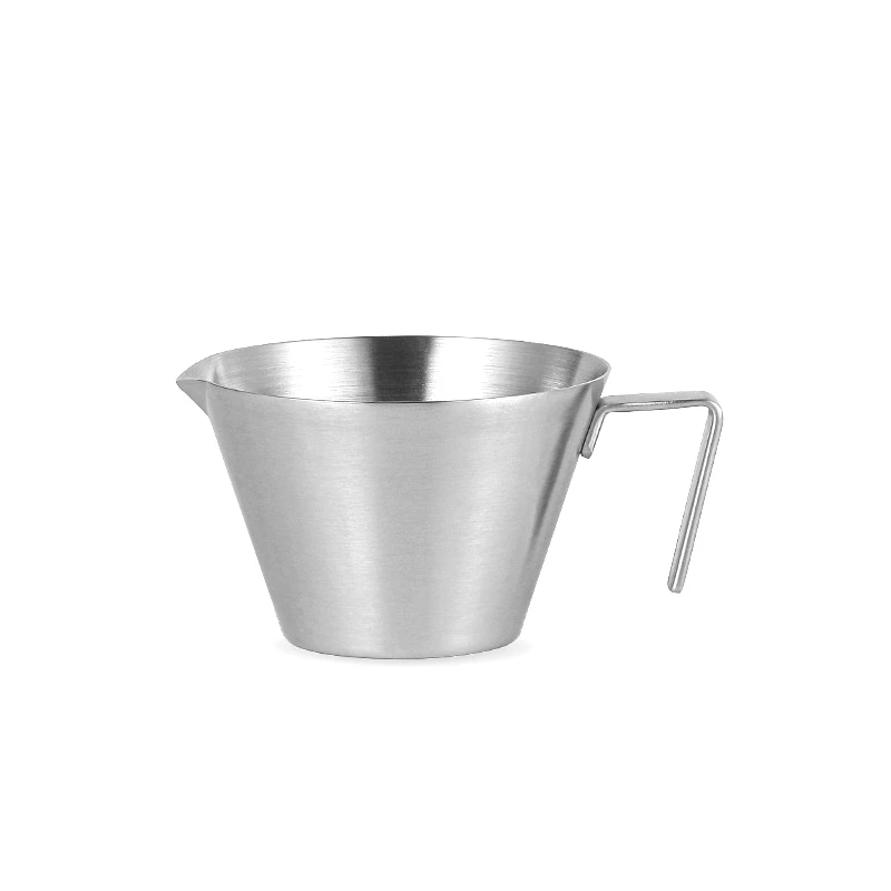 

100Ml Coffee Measuring Cup Stainless Steel Milk Cup Chic Cafe Kitchen Accessories