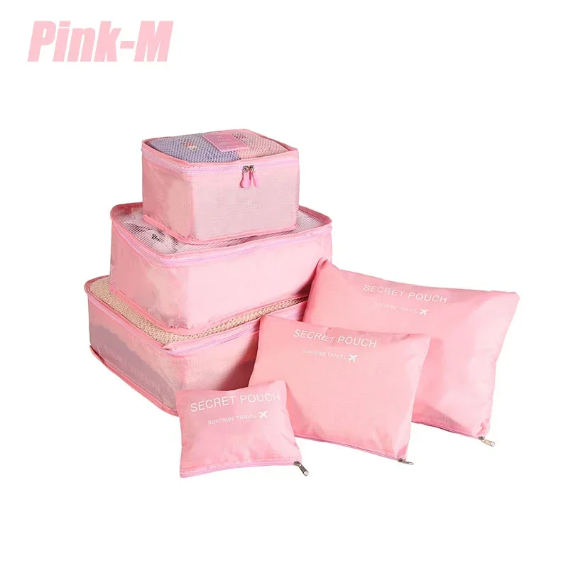 

Набор органайзеров для путешествий из 6 штук