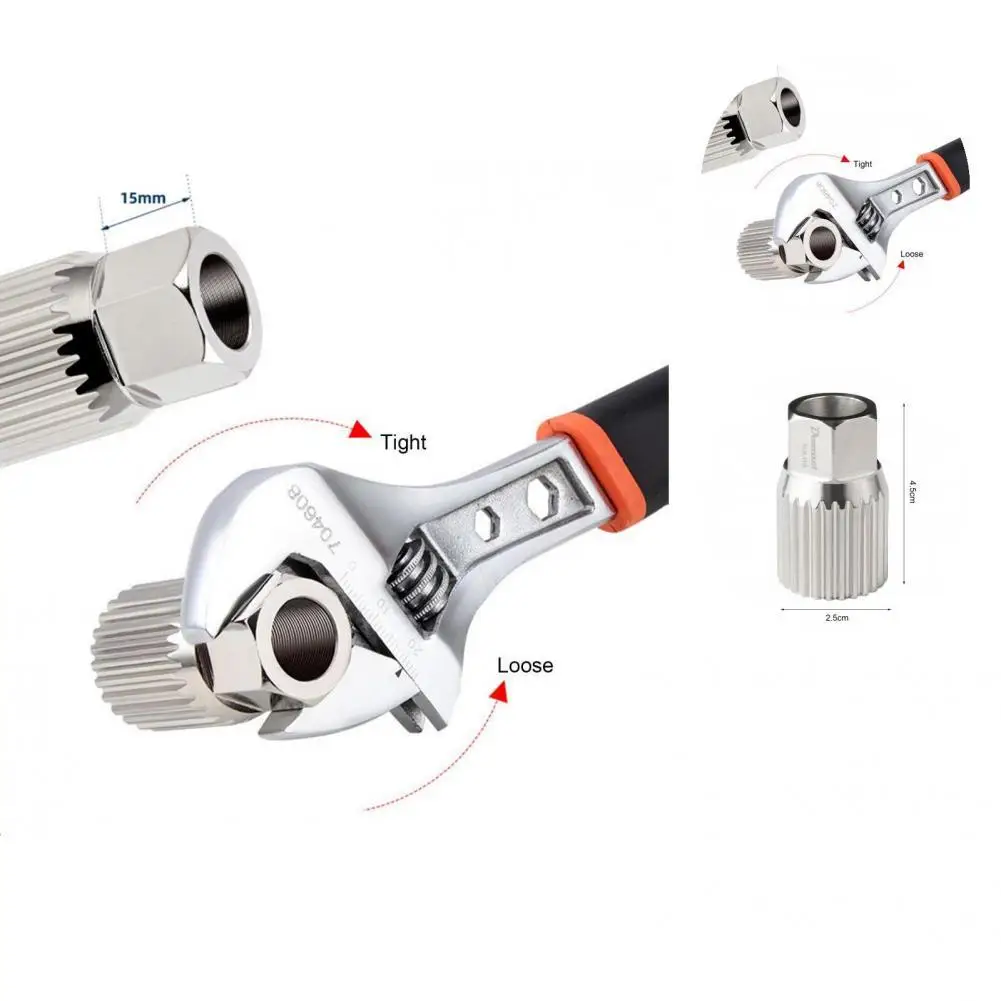 

Rear Hub Ring Strong Compatibility Practical Easy to Operate Freehub Removal Rear Hub Nut