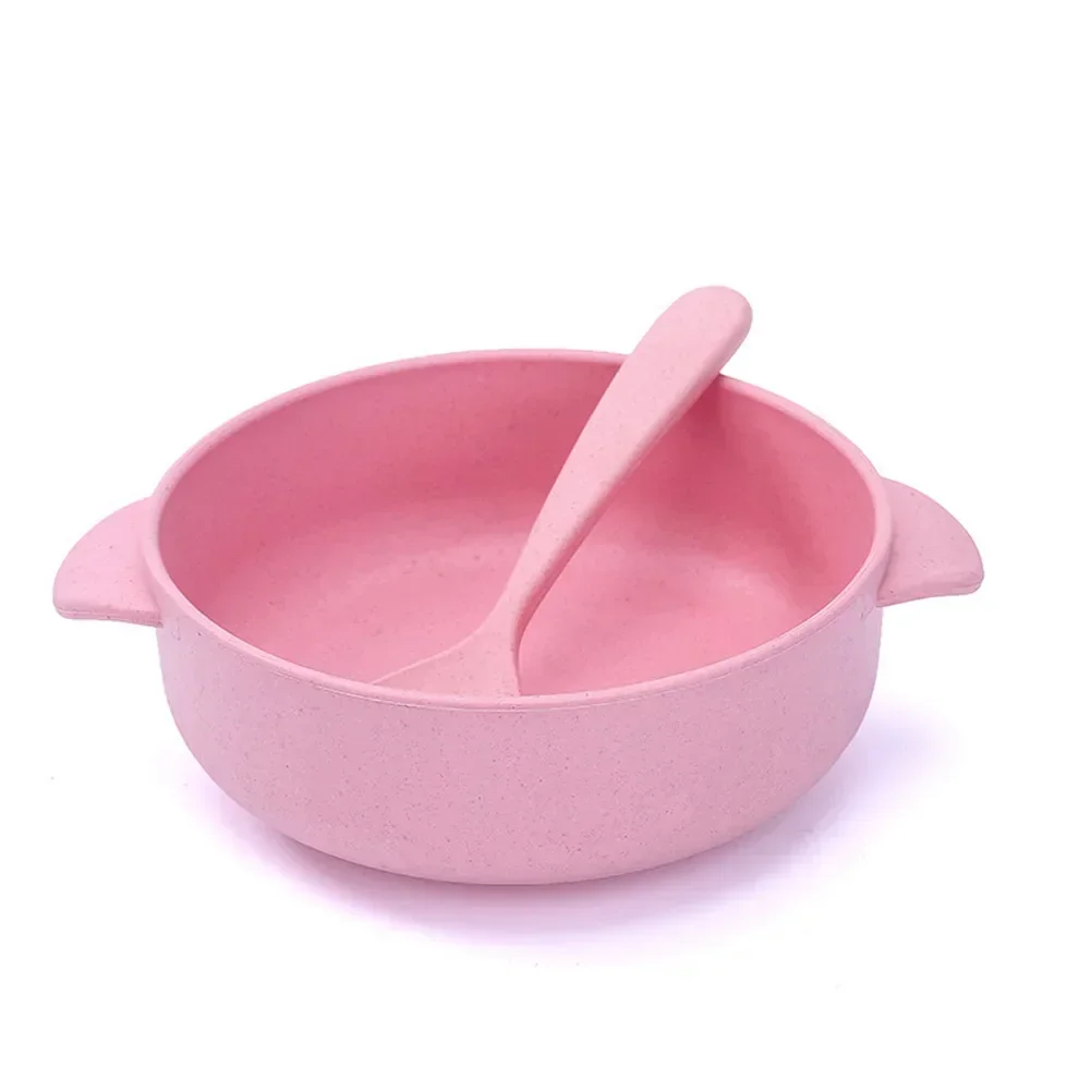 Набор посуды для кормления ребенка Экологически чистая тарелка малышей детские