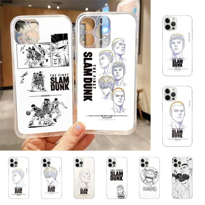 

Anime THE FIRST SLAM DUNK Phone Case For Iphone 7 8 Plus X Xr Xs 11 12 13 Se2020 Mini Mobile Iphones 14 Pro Max Case