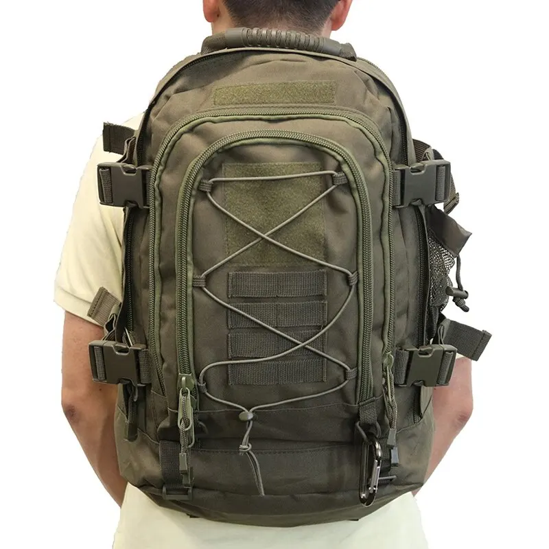 

60L Large Military Tactical Backpack Army Rucksack Men Backpacks Travel Camping Hunting Hiking Expandable Backpack