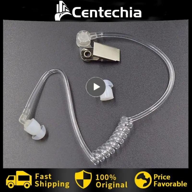 

No Battery Required Easy To Install Air Conduit Headphones Wide Compatibility Headphones With Microphone Not Easy To Tangle