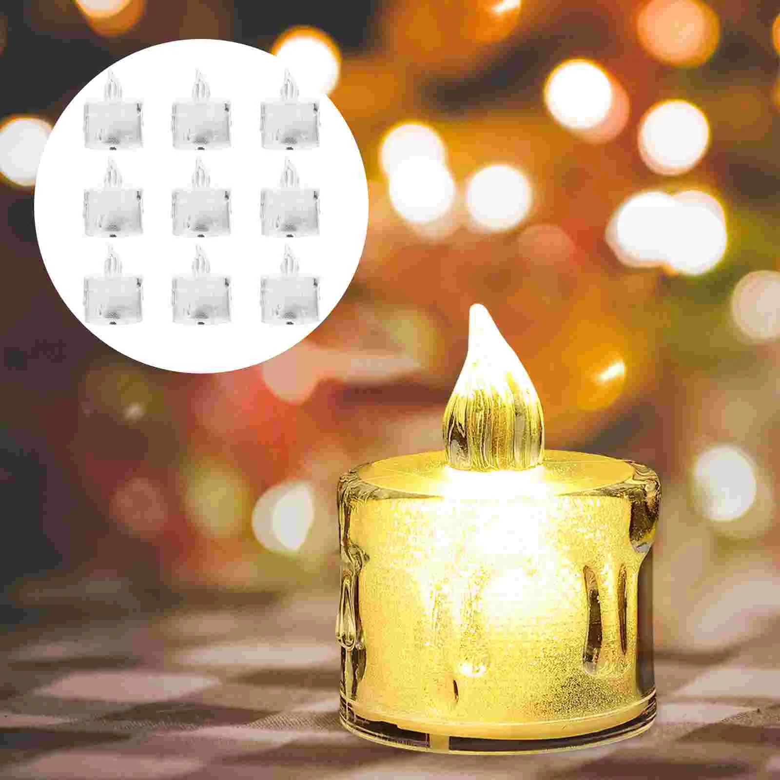 24 шт. электронная настольная лампа орнамент маленькая имитация электрического