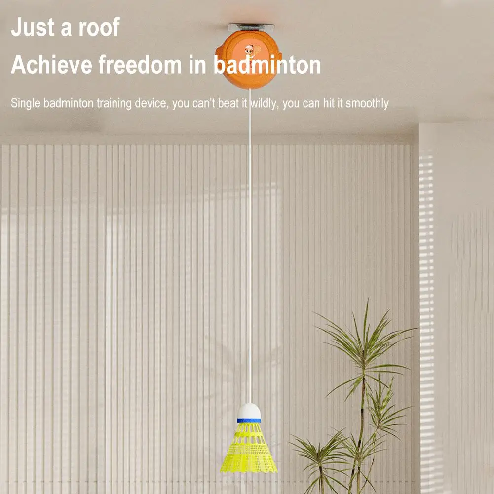 Регулируемый учебный Волан для бадминтона M9V0 портативный робот тренировок