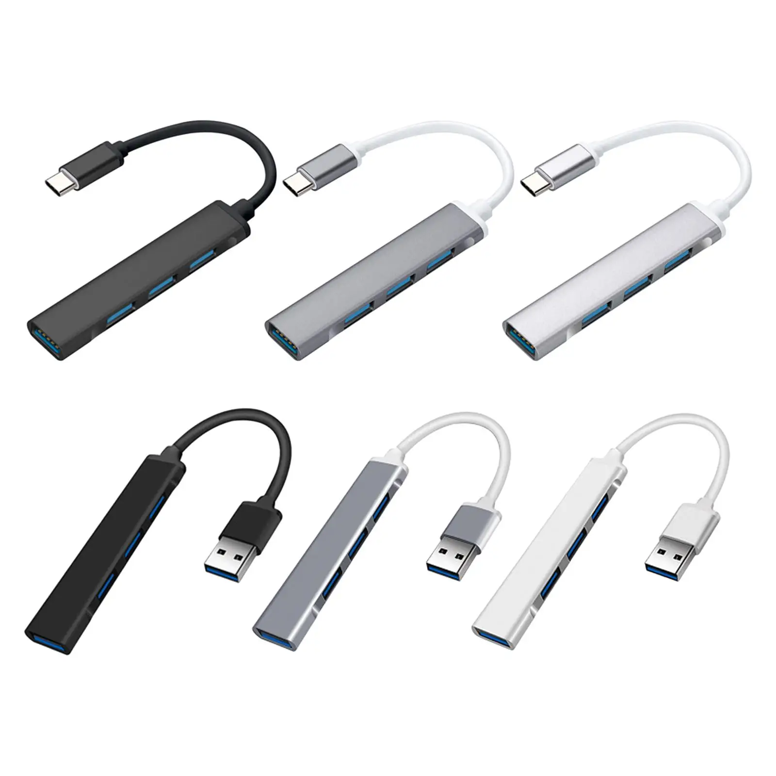

4 в 1 мультиразветвитель USB3.0, подключи и работай, расширитель данных, концентратор для Huawei, для ТВ-приставки