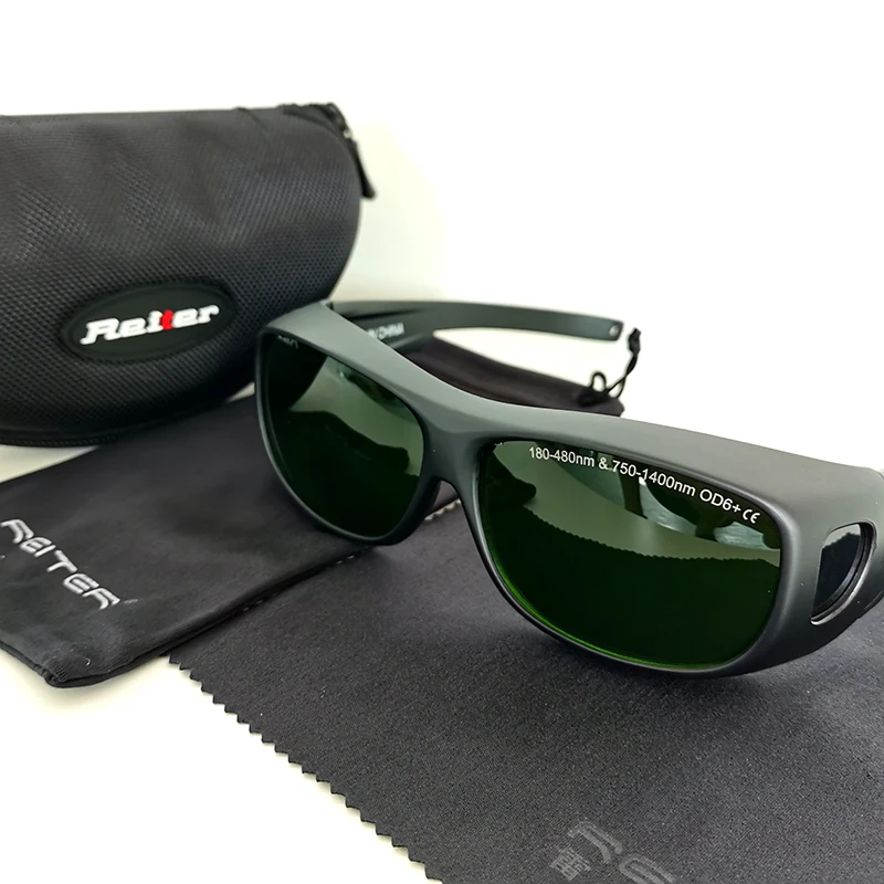 Free Shipping 180-450nm and 800-1400nm OD5 Laser Welding Cutting Protective Glasses 1064nm Infrared Laser Safety Goggles
