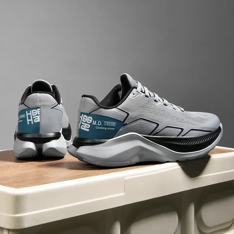 Мужские спортивные кроссовки дышащие легкие женские удобные нескользящие из