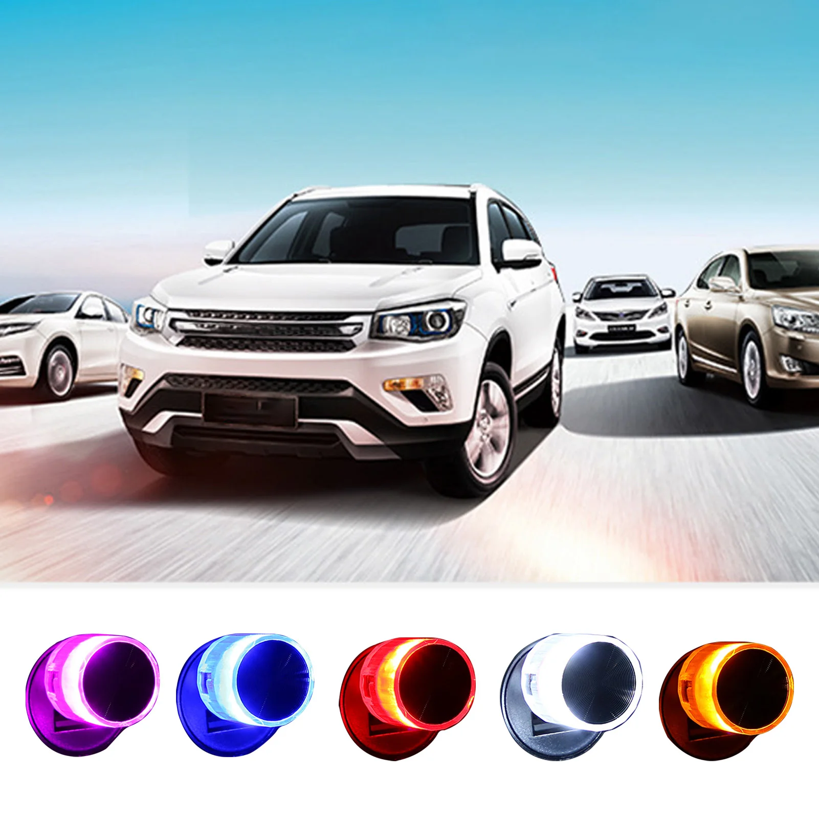 

Mini LED Light Atmosphere Lamp Auto Interior Ambient Light Colorful Lighting Plug and Play USB Light for Car Bedroom Laptop Home