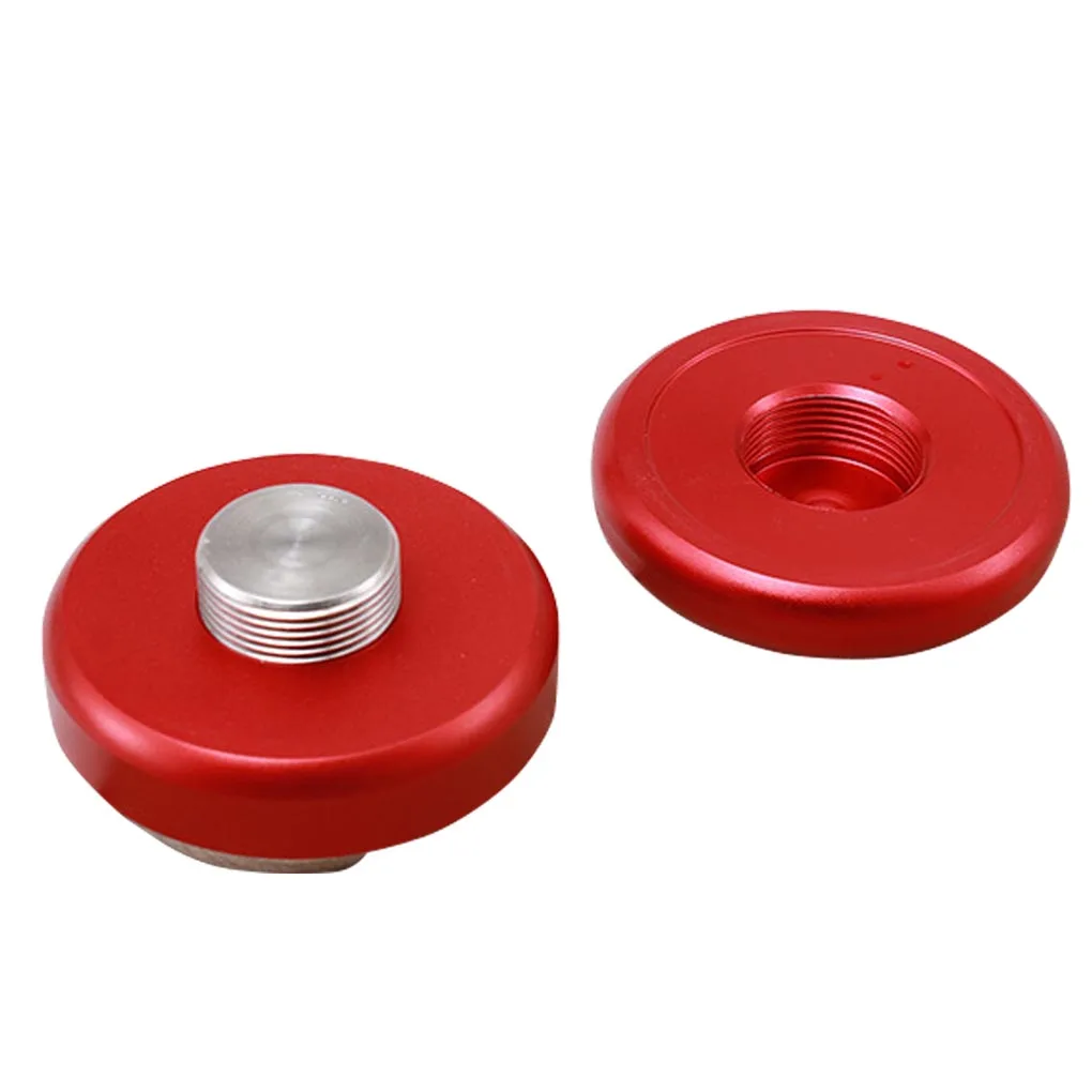 

Coffee Tamper Espresso Distributor Leveler Tool 58mm Flat Base Adjustable Grip Handle Coffee Leveler Tool - Black