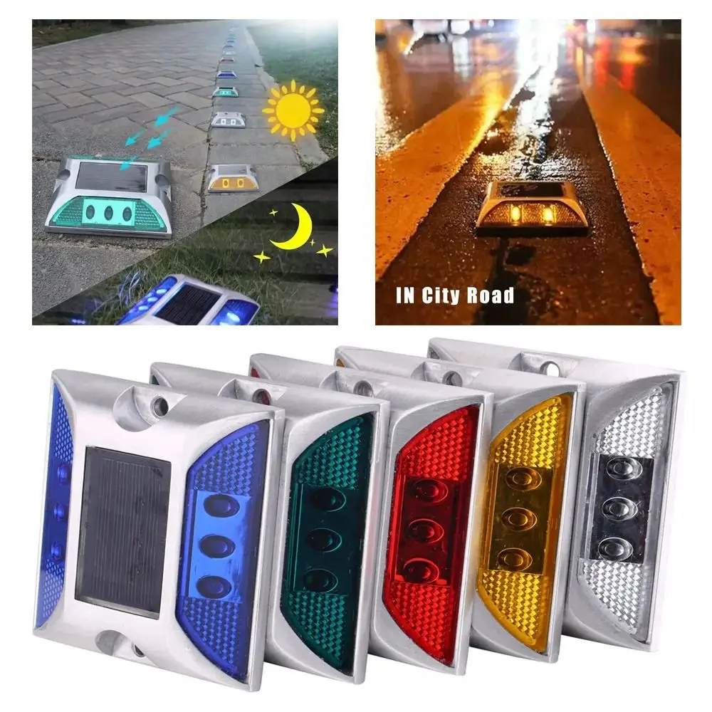 Солнечный дорожный фонарь 6 LED | AliExpress