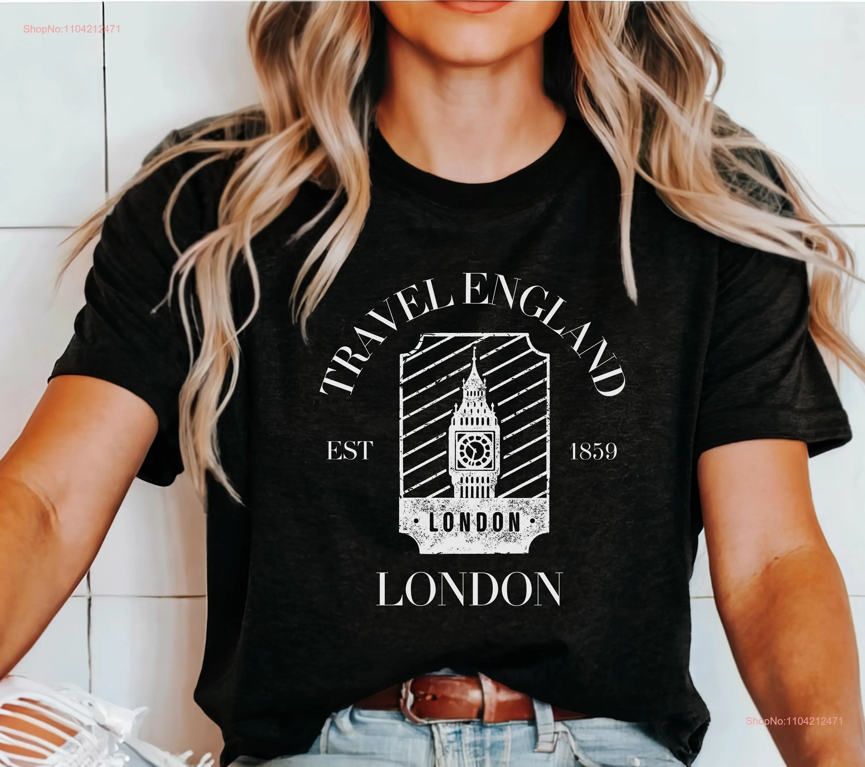 London T Shirt England Landmarks Big Ben Vacation in for Travel Lover long or short sleeves