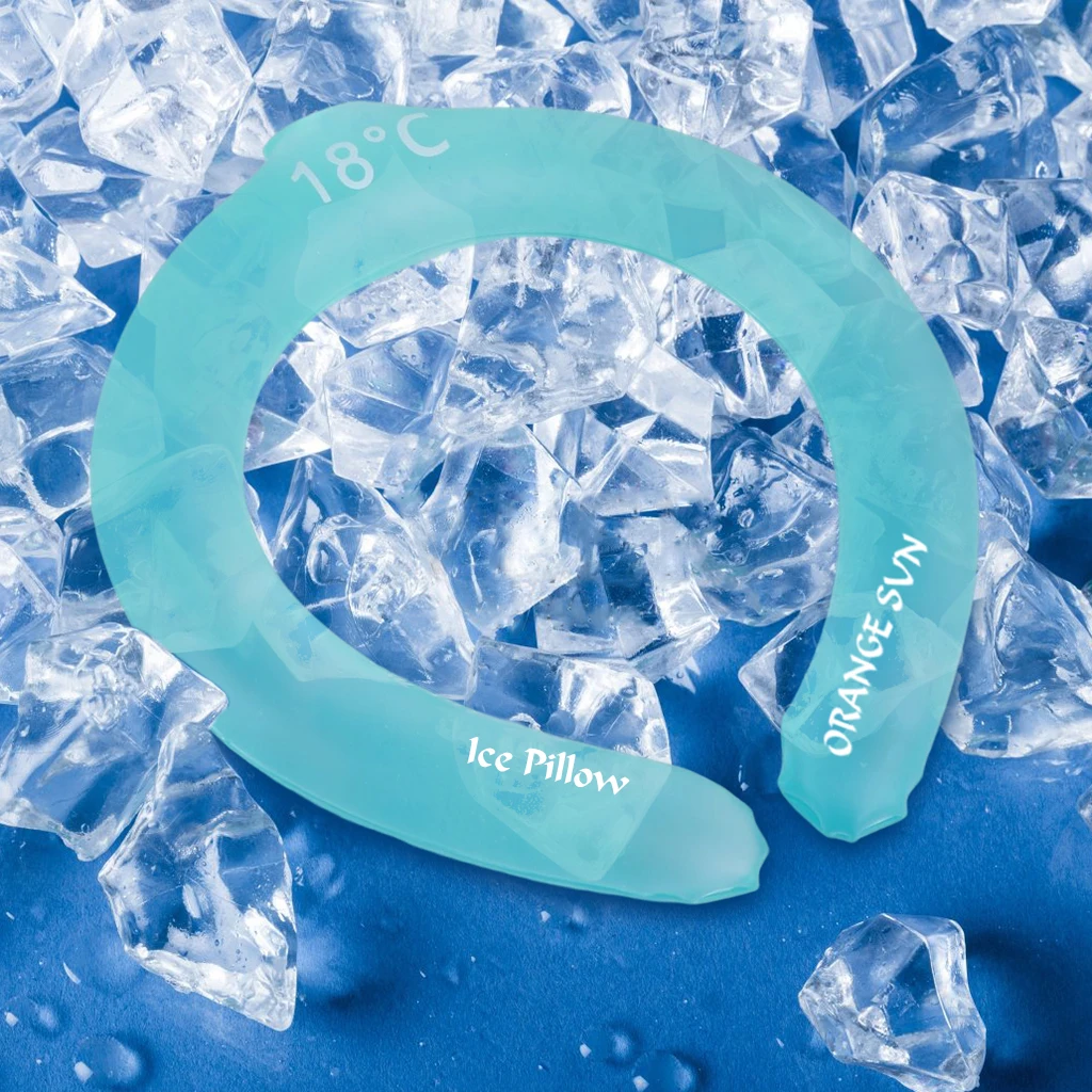 

Охлаждающая Шейная трубка с охлаждением, крутой охлаждающий шейный охладитель, многоразовая летняя уличная одежда для спорта, бега, езды на...