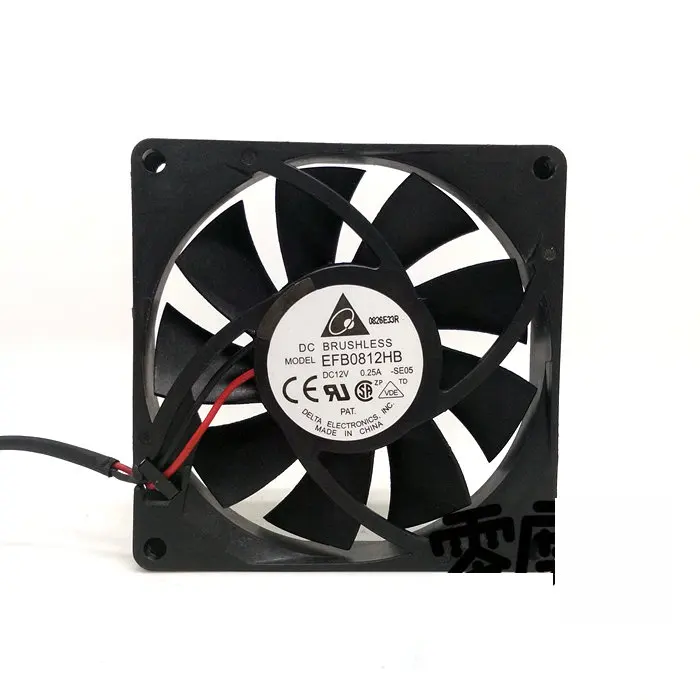 Фото 8CM EFB0812HB EFB0812HHB EFB0812LB EFB0812MB EFC0812DB 80*80*15MM 12V охлаждающий вентилятор №3