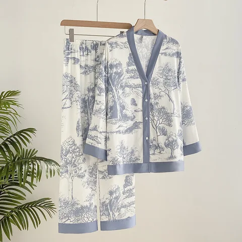 Женский пижамный комплект Lisacmvpnel из полиэстера