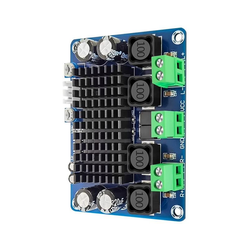 

1Set Channel Stereo High-Power Digital Amplifier Board Industrial Control Module PCB 100W+100W