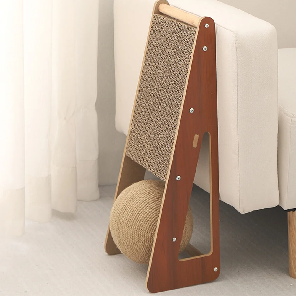 

Sisal Ball Cat Scratching Post Pet Accessories Scratch-resistant Kitten Scratcher Grab Board Stable Fiber Wear-resistant Room