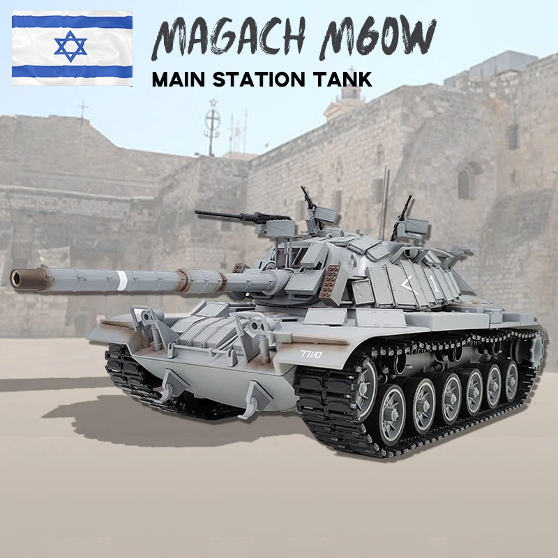

Новинка, модель кулбанка 1:16 Израиль M60w «Magach 3», имитация основной боевой танк, модель с дистанционным управлением, звук светильник, радиоуправляемые автомобили, игрушки