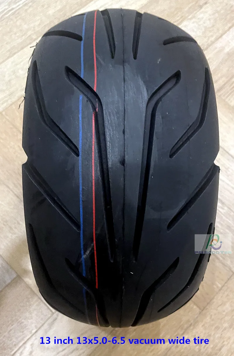 

13 inch 13x5.0-6.5 vacuum wide tire phub-13it