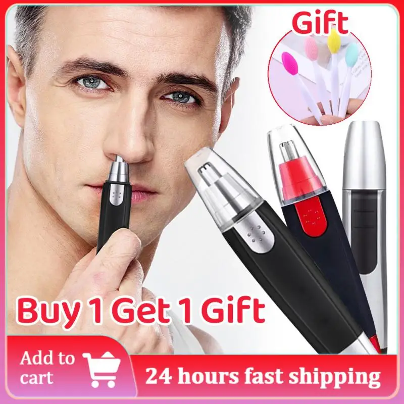 

Электрический триммер для волос в носу, бритва для мужчин и женщин, триммер для ушей, шеи и бровей, Бритва для мужчин, бритва для чистки