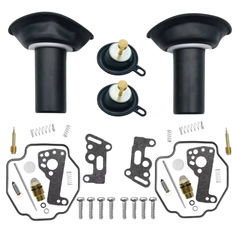 

2 компл. для Yamaha Virago XV535 XV 535 1990-2001, плунжерная поплавковая диафрагма, ремонтный комплект карбюратора мотоцикла