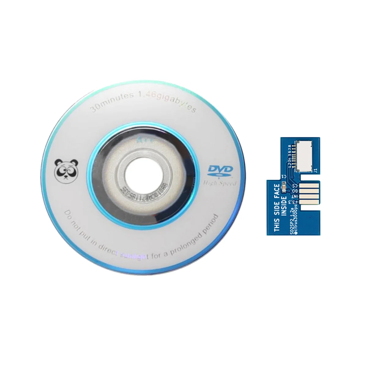 

Адаптер SD2SP2 + Φ CD SDLoad SDL для SD/TF карт, чтение CD для NGC Nintendo GameCube(NTSC-U CD)