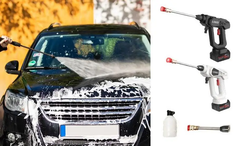 Garden Watering Spray Firearm USB Automatic Electric Sprayer Nozzle Sprinkler Garden Plant Mister Watering Spray Irrigation Tool
