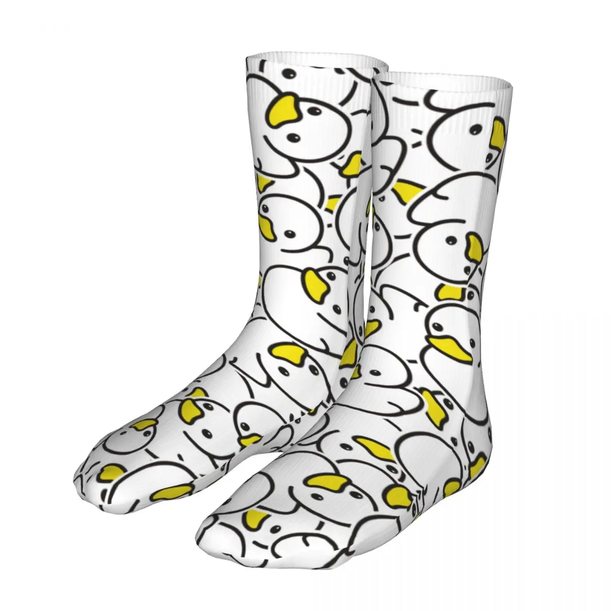 

Cartoon Duck Pattern Socks Men Women Polyester Fashion Socks Novelty Spring Summer Autumn Winter Socks Gifts