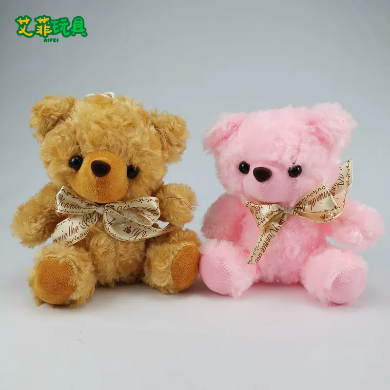 

20cm Lovely Soft Teddy Bear Plush Toy Stuffed Animals Toy Playmate Soothing Doll PP Cotton Kids Toys Christmas Birthday Gifts