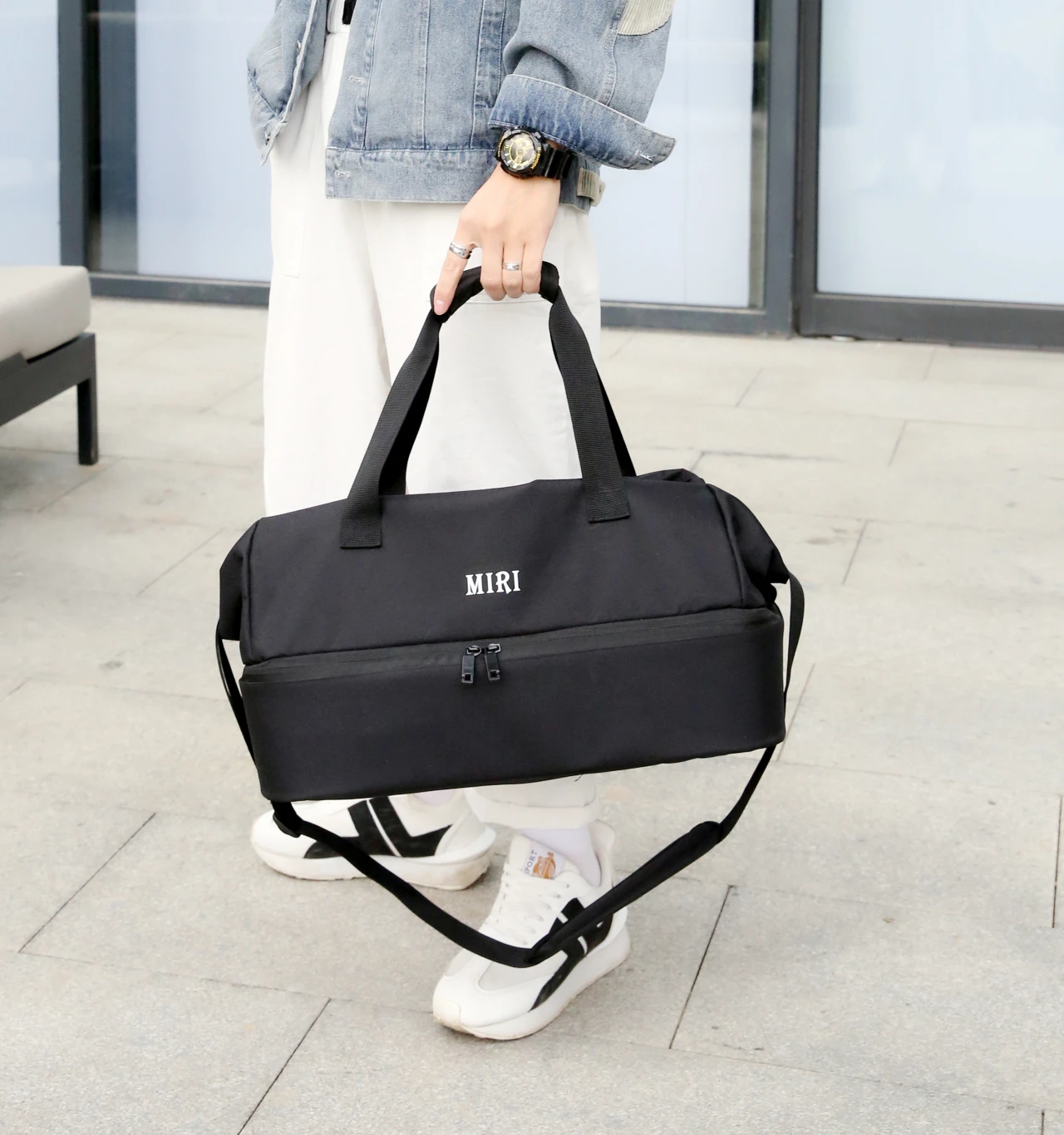 YILIAN Travel Bag 2022 New sports bag Independent shoe bin Men's and women's handbags Large capacity fitness bag Training bag