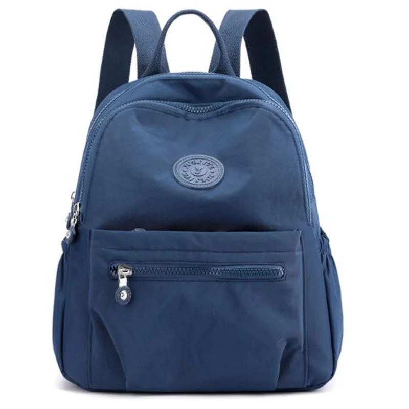 

Women Waterproof Nylon Backpack Fashion Female Shoulder Bag Youth Vitality Style Multi-functional Travel School Bag