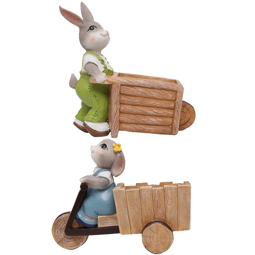 

Горшки, горшки, горшки, цветок, кролик, суккуленты, Bunnycactus, бонсай, полимерные мини-животные, суккуленты, Садовая ваза, декоративный воздух