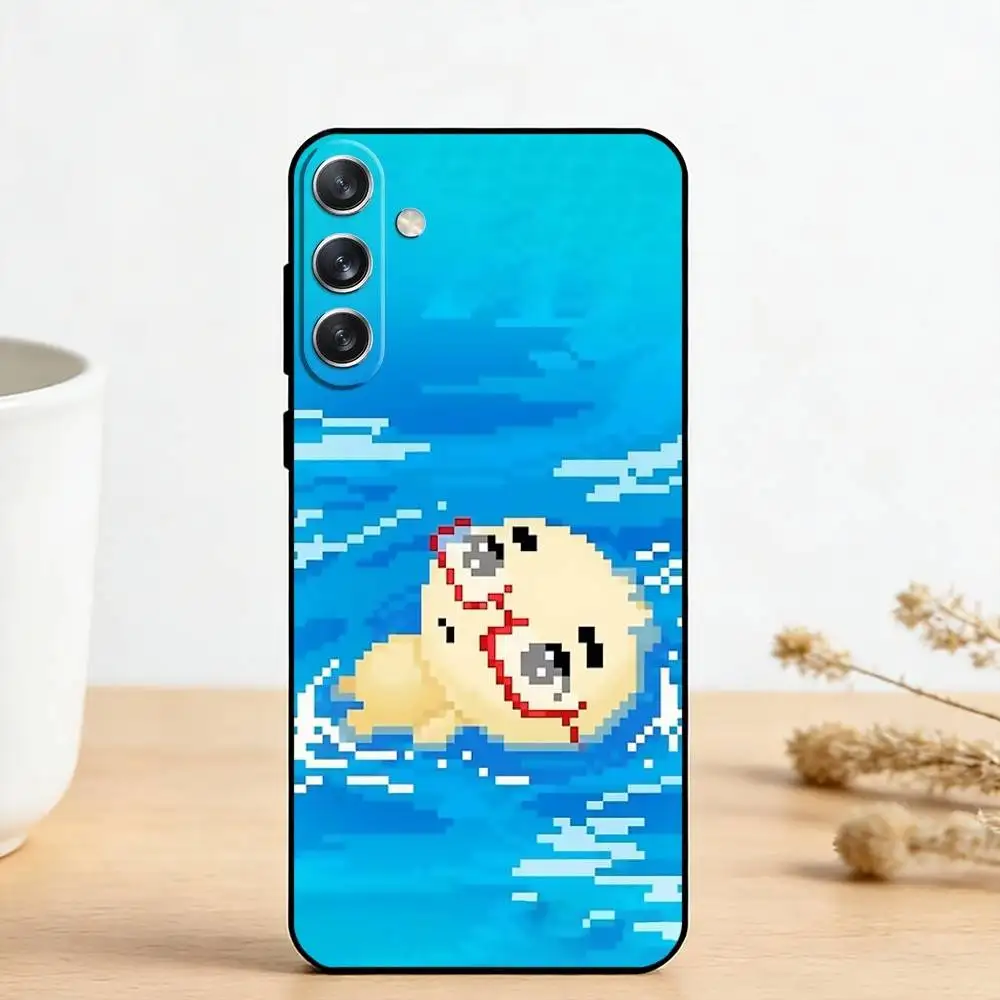 Фото Милый чехол для телефона A-Angyeongmandu K Dumpling для Samsung Galaxy A73, A72, A71, A70, A53, A52, A51 и других моделей, мягкий черный чехол №3