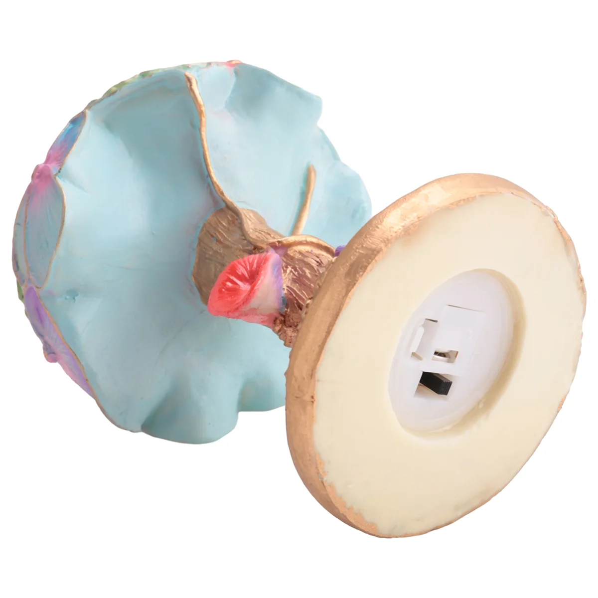 Креативная настольная лампа серия окрашенных растений красочная прикроватная