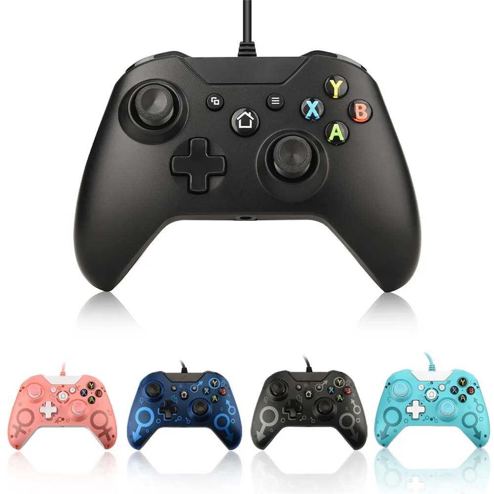 

usb Wire Game Controller For PC Windows 7,8,10,Video Game JoyStick Mando For Microsoft Xbox One Joysticks Gamepad for Xbox One